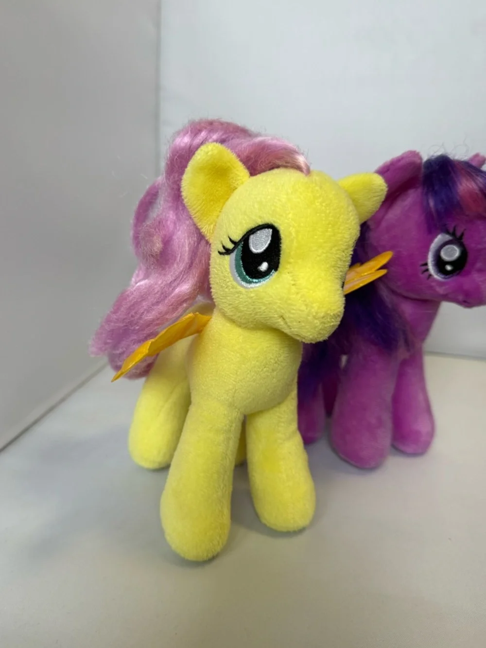 My Little Pony Ty Beanie Baby Lot of 2 - Fluttershy & Twilight Sparkle 2014 - Picture 5 of 12